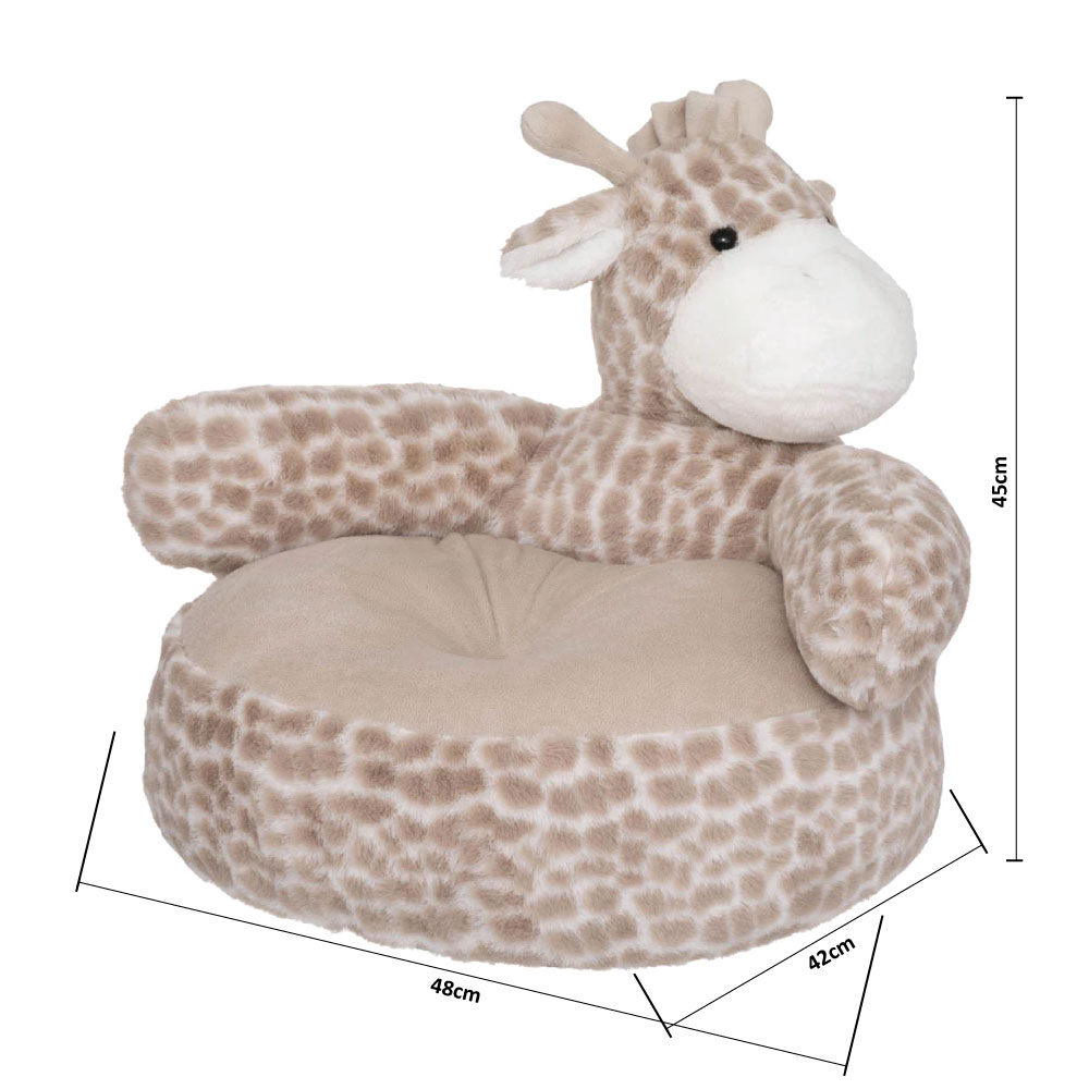Παιδική Πολυθρόνα (48X42X45) A-S Giraffe 188246B Home Παιδικά Βρεφικά & Έπιπλα Παιδικές Πολυθρόνες-Πουφ Spitishop