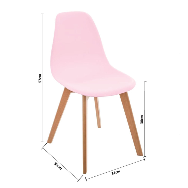 Παιδική Καρέκλα (34x33x57) A-S Lena Pink 127368A