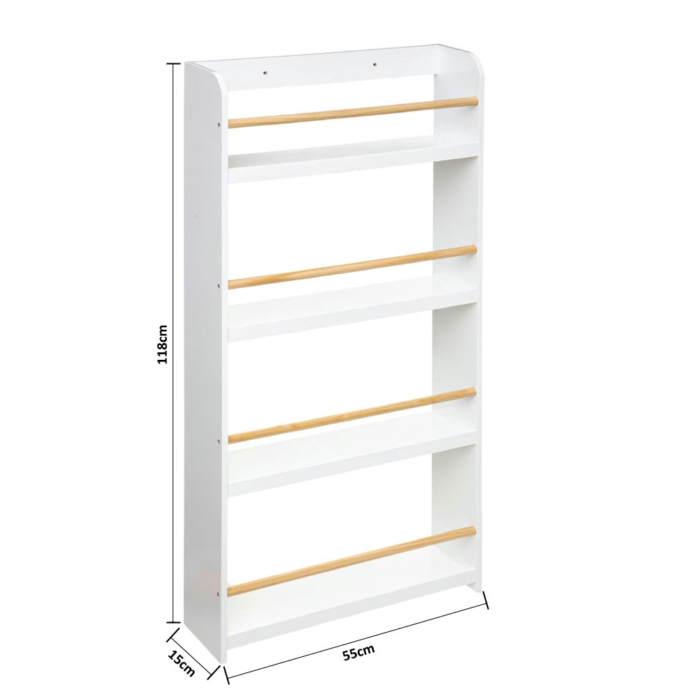 Παιδική Βιβλιοθήκη (55X15X118) A-S 174087 Home Παιδικά Βρεφικά & Έπιπλα Παιδικές Βιβλιοθήκες Spitishop