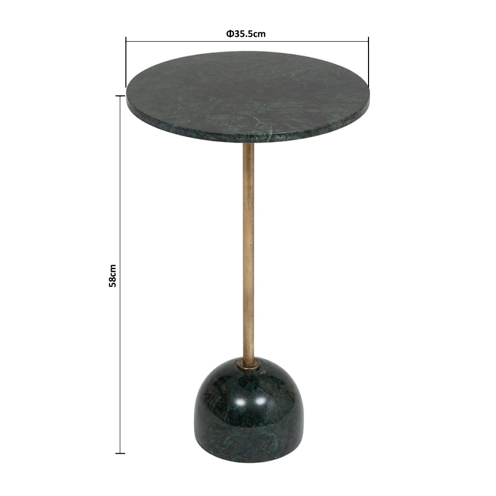 Βοηθητικό Τραπεζάκι (Φ35 5X58) A-S Nema 194642 Home Έπιπλα Σαλονιού Τραπεζάκια Spitishop