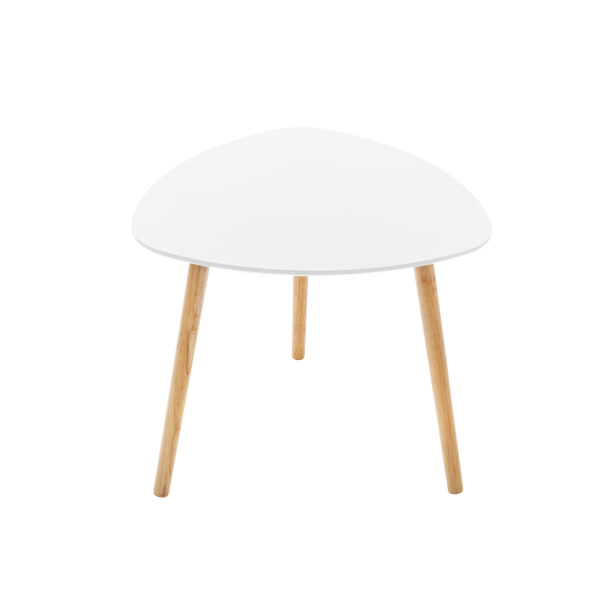 Βοηθητικά Τραπεζάκια (Σετ 3τμχ) A-S Mileo White 157052A