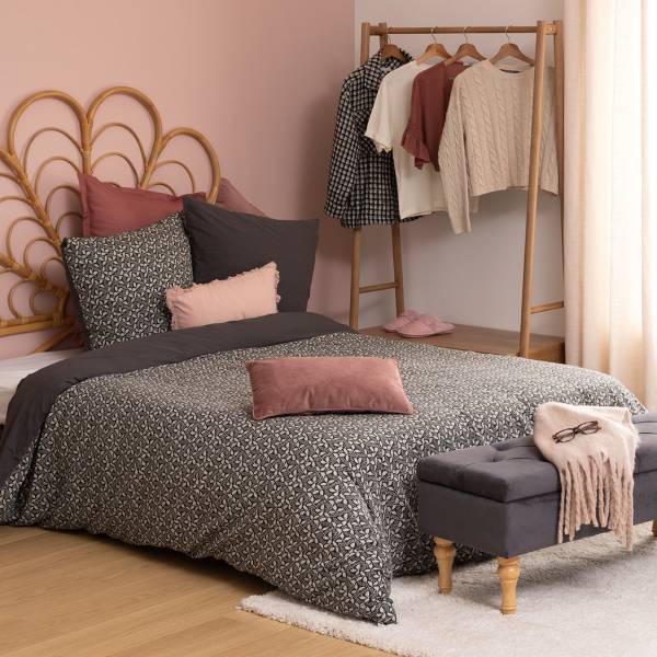 Παπλωματοθήκη Υπέρδιπλη (240x220) 2 Όψεων + Διακοσμητικές Μαξιλαροθήκες A-S Lumiere 196270