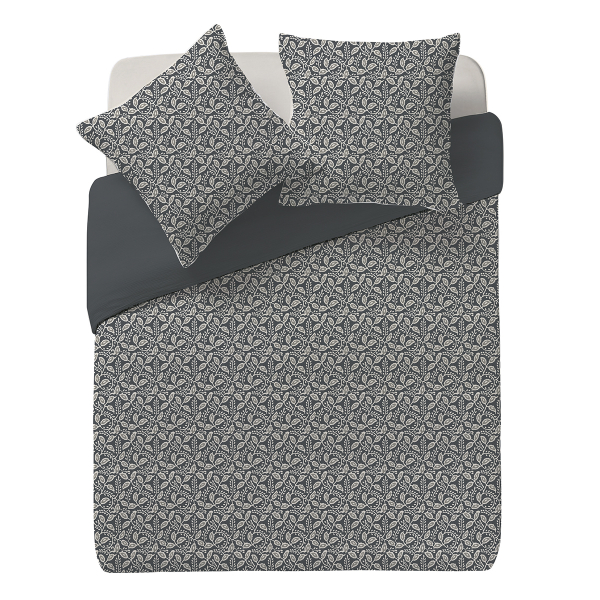 Παπλωματοθήκη Υπέρδιπλη (240x220) 2 Όψεων + Διακοσμητικές Μαξιλαροθήκες A-S Lumiere 196270