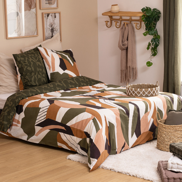 Παπλωματοθήκη Υπέρδιπλη (240x220) 2 Όψεων + Διακοσμητικές Μαξιλαροθήκες A-S Arik 196285