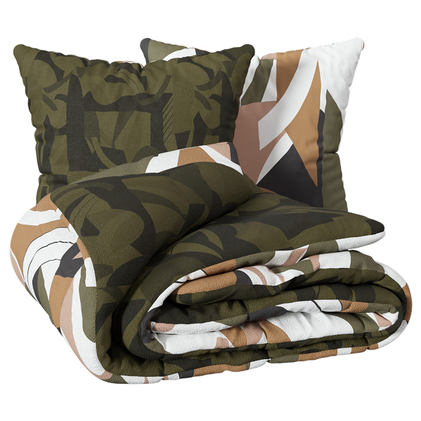 Παπλωματοθήκη Υπέρδιπλη (240x220) 2 Όψεων + Διακοσμητικές Μαξιλαροθήκες A-S Arik 196285