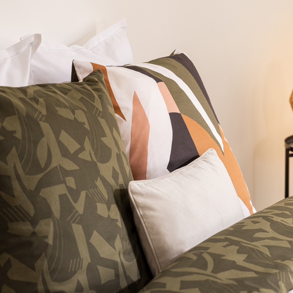 Παπλωματοθήκη Υπέρδιπλη (240x220) 2 Όψεων + Διακοσμητικές Μαξιλαροθήκες A-S Arik 196285