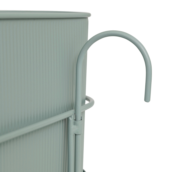 Ζαρντινιέρα Κρεμαστή Με Βάση (47x18x20.5) A-S Aze Celadon 198173A