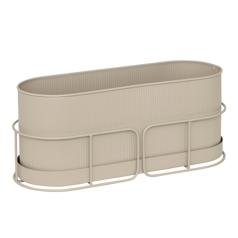 Ζαρντινιέρα Κρεμαστή Με Βάση (47x18x20.5) A-S Aze Beige 198173B