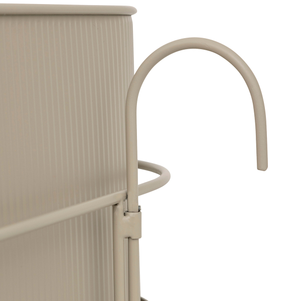 Ζαρντινιέρα Κρεμαστή Με Βάση (47x18x20.5) A-S Aze Beige 198173B