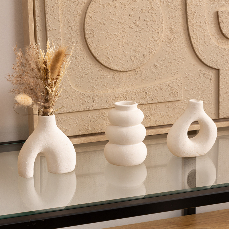 Διακοσμητικά Βάζα (Σετ 3τμχ) A-S Lora 206567