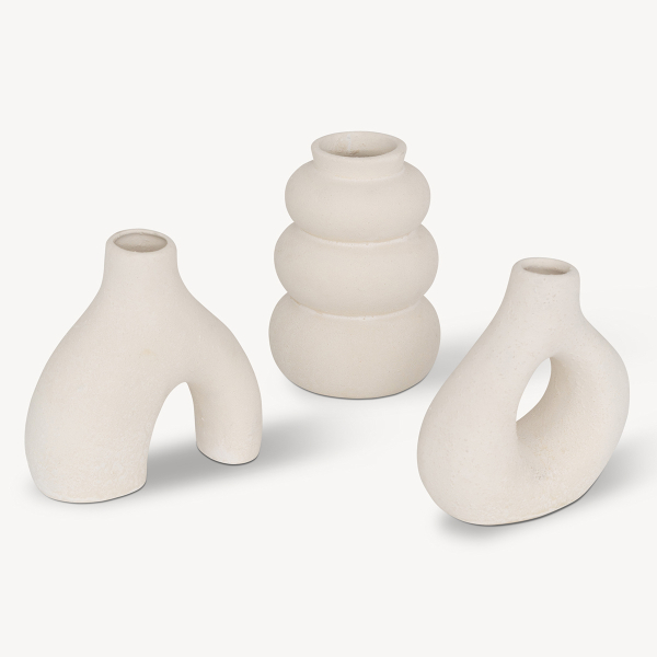 Διακοσμητικά Βάζα (Σετ 3τμχ) A-S Lora 206567