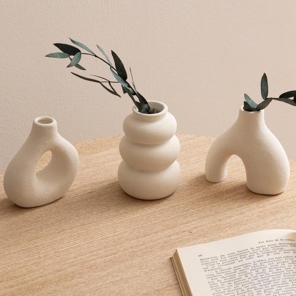 Διακοσμητικά Βάζα (Σετ 3τμχ) A-S Lora 206567