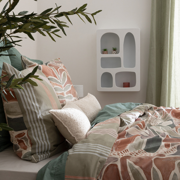 Παπλωματοθήκη Υπέρδιπλη (240x220) 2 Όψεων + Διακοσμητικές Μαξιλαροθήκες A-S Alvaro 209030