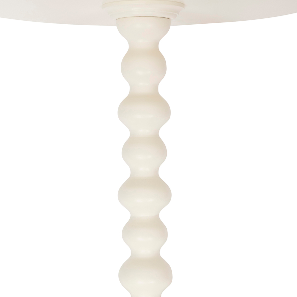 Βοηθητικό Τραπεζάκι (Φ38x50) A-S Alix Ivory 206005A