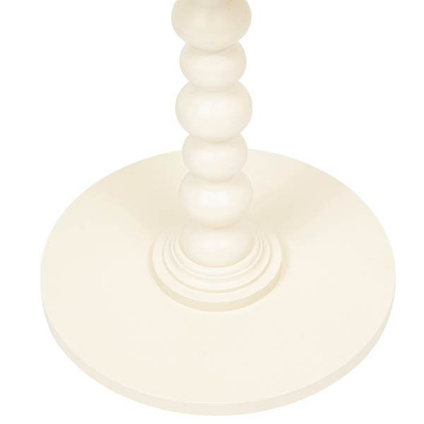 Βοηθητικό Τραπεζάκι (Φ38x50) A-S Alix Ivory 206005A