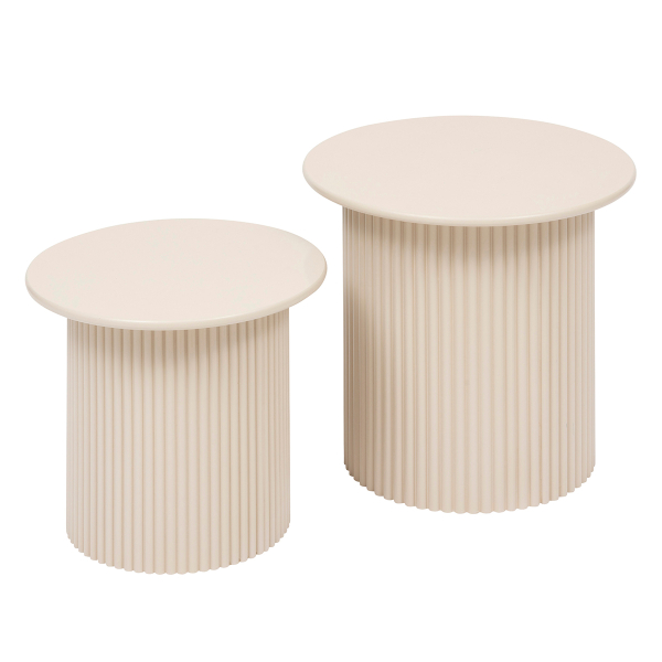 Βοηθητικά Τραπεζάκια (Σετ 2τμχ) A-S Eino 206022