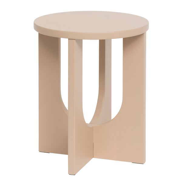 Βοηθητικό Τραπεζάκι (Φ40x50.5) A-S Bloom Hazelnut 206046C