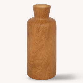 Διακοσμητικό Βάζο (Φ12x30) A-S Soa Wood 206606A