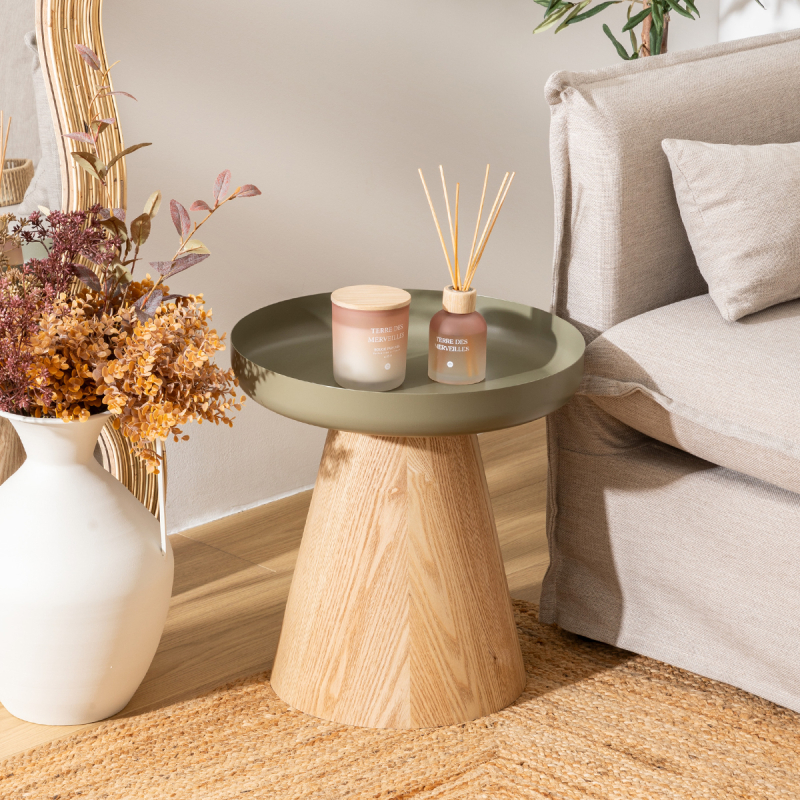 Βοηθητικό Τραπεζάκι (Φ40x41.8) A-S Hercyna Green 206054B