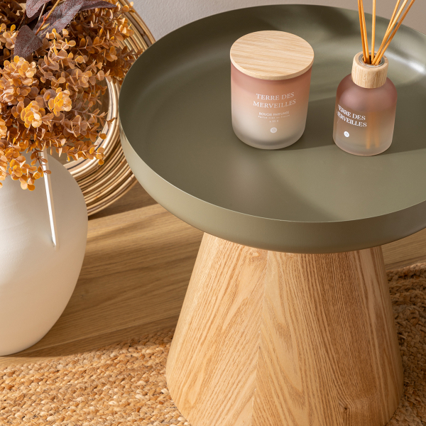 Βοηθητικό Τραπεζάκι (Φ40x41.8) A-S Hercyna Green 206054B