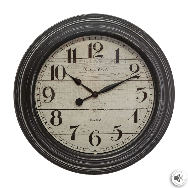 Ρολόι Τοίχου (Φ29) Αθόρυβο A-S Elyssa 169302