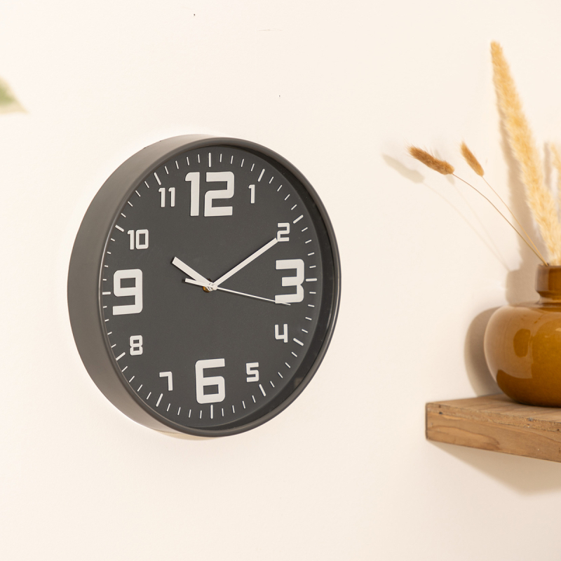 Ρολόι Τοίχου (Φ30) Αθόρυβο A-S Elian114555I