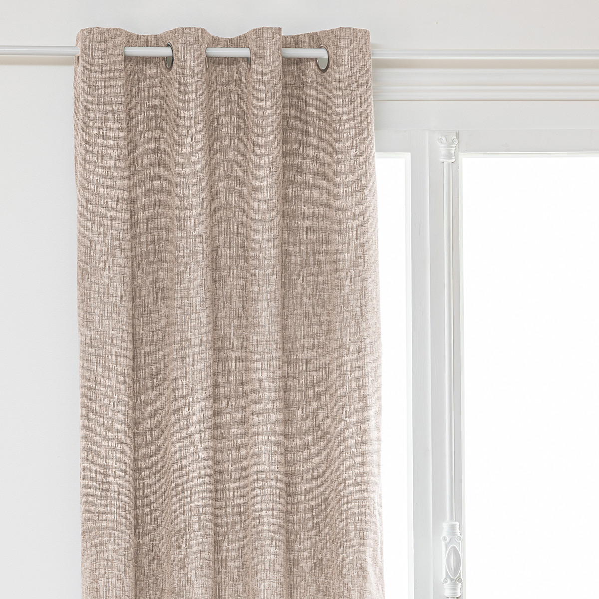 Κουρτίνα Συσκότισης (140X260) με Τρουκς A-S Pio Beige 194322D Home Κουρτίνες Σαλονιού Spitishop