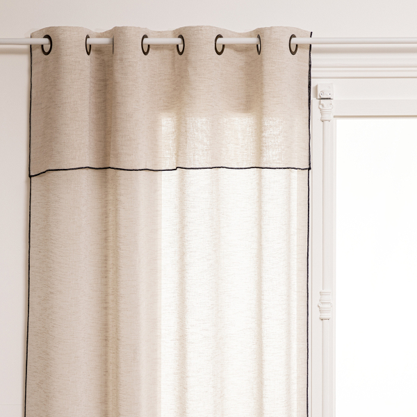 Κουρτίνα (140x240) Με Τρουκς A-S Fred Linen 196204B