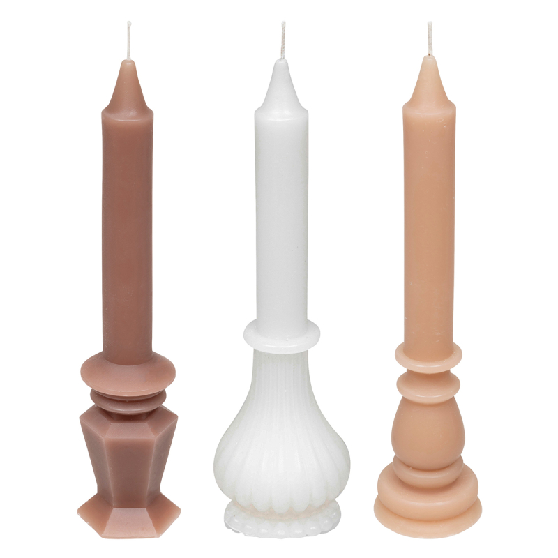 Κεριά (Σετ 3τμχ) A-S Lit 204743A