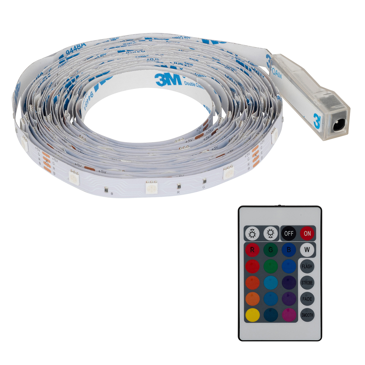 Ταινία Led 500Εκ με Usb Τηλεχειριστήριο A-S 205920 Home Φωτιστικά Διακοσμητικά Spitishop