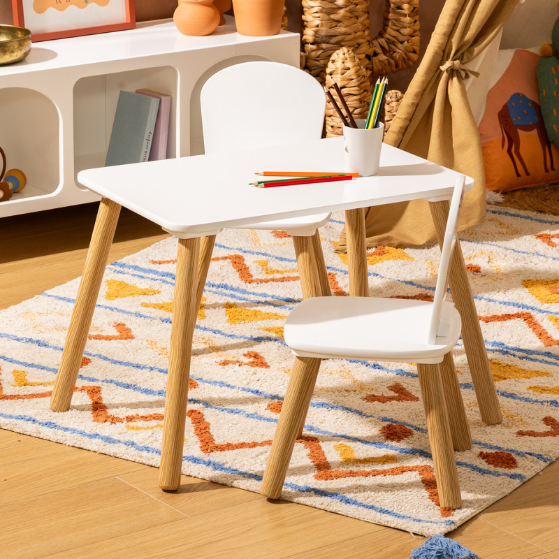 Παιδικό Τραπεζάκι + Καρέκλες (Σετ 3τμχ) A-S Alex 205805