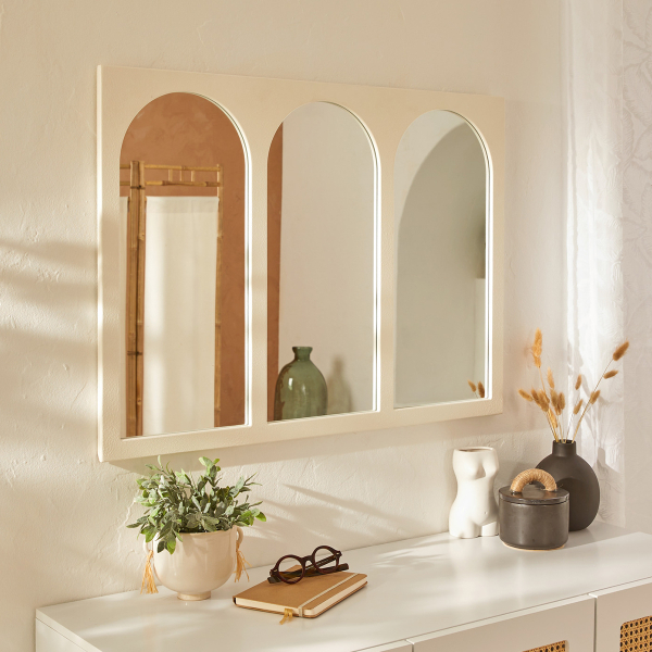 Διακοσμητικός Καθρέφτης Τοίχου (91x66) A-S Sohane 206404