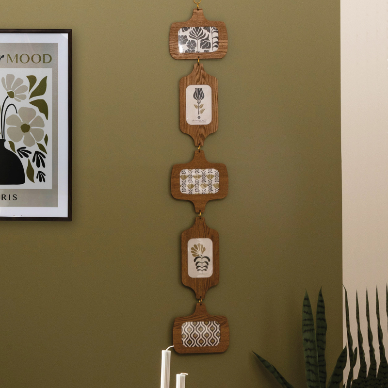 Κορνίζα Τοίχου 5 Θέσεων (20.5x0.8x125) A-S Isaura 206421