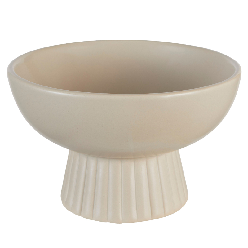 Διακοσμητικό Μπωλ (Φ22x14) A-S Chaya Beige 195022A