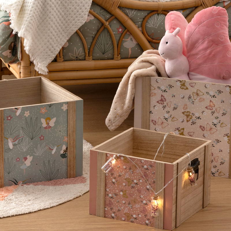 Κουτιά Αποθήκευσης (Σετ 3τμχ) A-S Forest 193931A