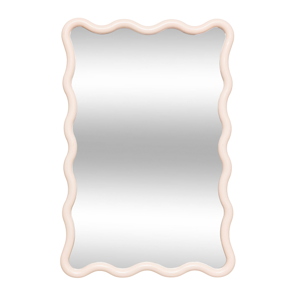 Διακοσμητικός Καθρέφτης Τοίχου (38x60) A-S Judy Beige 206451
