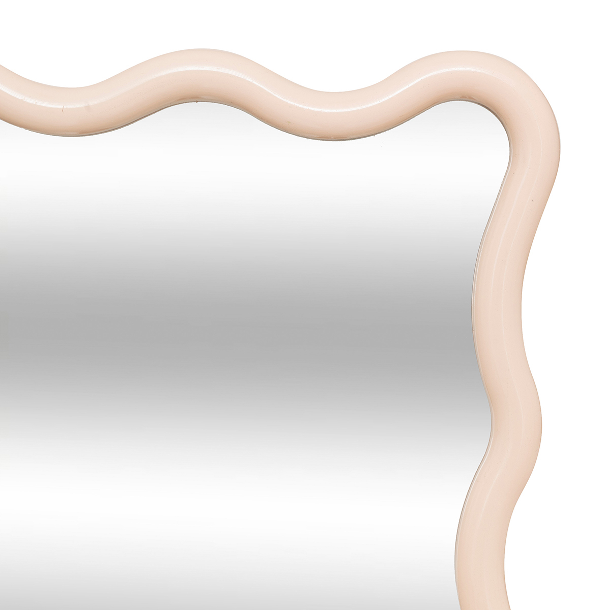 Διακοσμητικός Καθρέφτης Τοίχου (38X60) A-S Judy Beige 206451 Home Διακόσμηση Καθρέφτες Spitishop