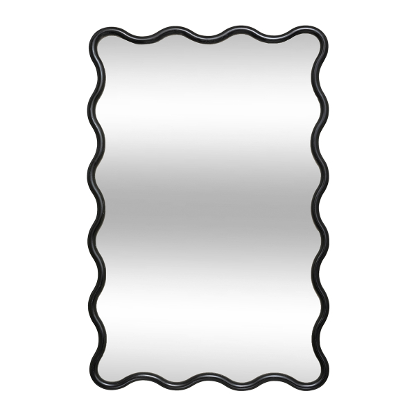 Διακοσμητικός Καθρέφτης Τοίχου (38x60) A-S Judy Black 206452