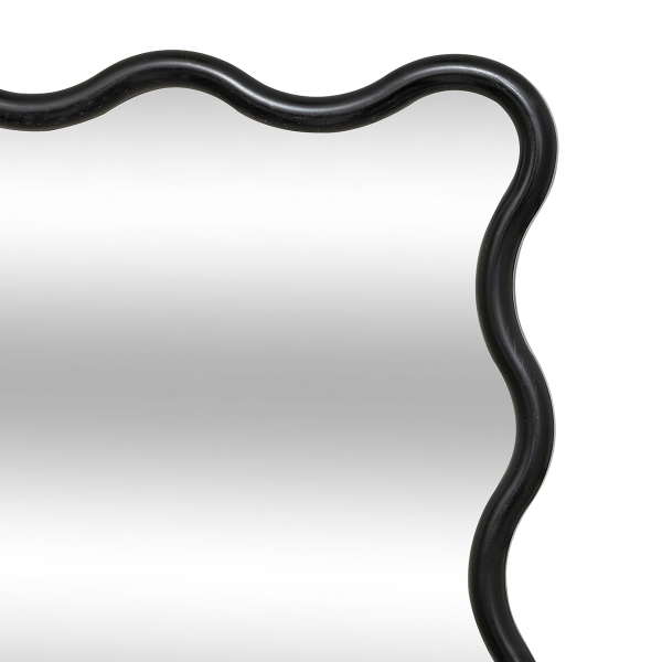 Διακοσμητικός Καθρέφτης Τοίχου (38x60) A-S Judy Black 206452