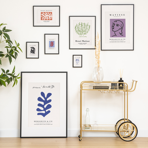 Κορνίζα (70x100) A-S Manu Black 206461A