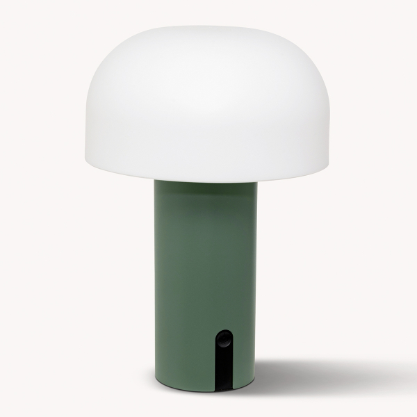 Επιτραπέζιο Φωτιστικό Επαναφορτιζόμενο LED (Φ15x22) A-S Jany Green 205945B