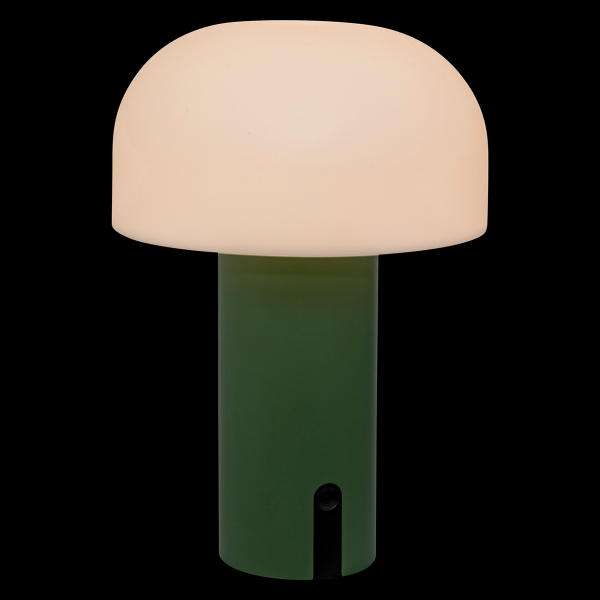 Επιτραπέζιο Φωτιστικό Επαναφορτιζόμενο LED (Φ15x22) A-S Jany Green 205945B