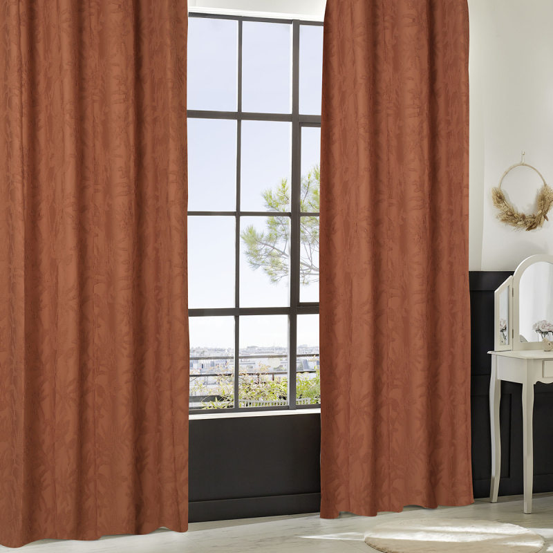 Κουρτίνα (135x260) Με Τρουκς A-S Willow Terracotta 209090B
