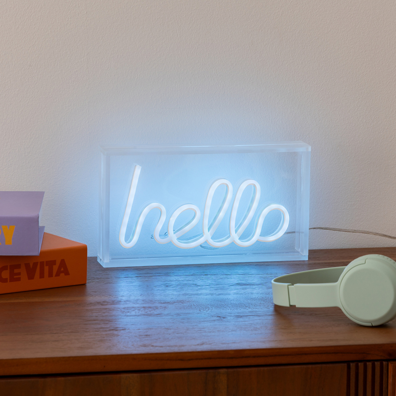 Διακοσμητικό Φωτιστικό LED A-S Hello 205962