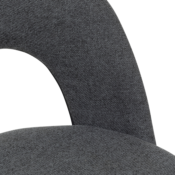 Καρέκλα Τραπεζαρίας (49x53x81) A-S Raven Grey 207301B