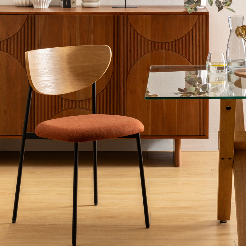 Καρέκλα Τραπεζαρίας (50x50x81) A-S Jaisa Amber 207303D