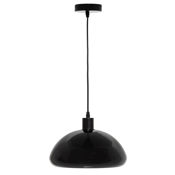 Φωτιστικό Οροφής Μονόφωτο A-S Savio Black 205965B