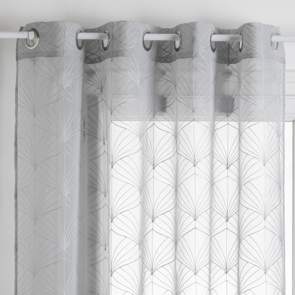 Κουρτίνα (140x240) Με Τρουκς A-S Mia Grey 178580B