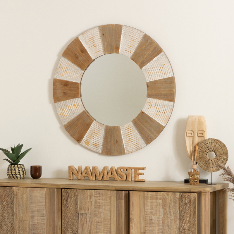 Διακοσμητικός Καθρέφτης Τοίχου (Φ89) A-S Jade 167048