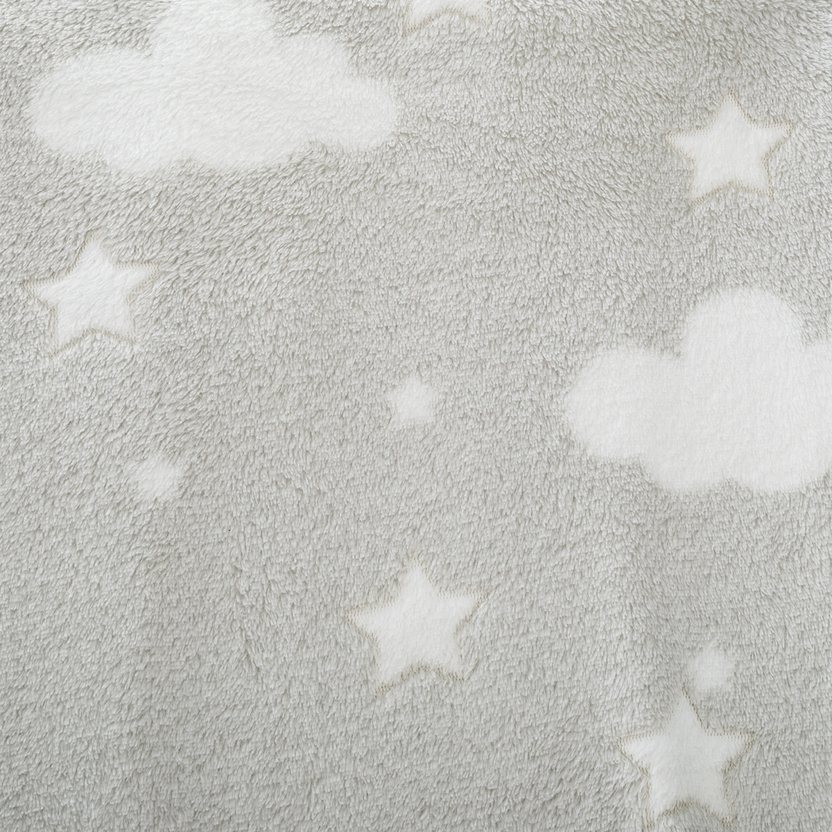 Φωσφοριζέ Κουβέρτα Fleece Κούνιας (125X150) A-S Glow Grey 158771B Home Βρεφικά Προίκα Μωρού Κουβέρτες Βρεφικές Spitishop